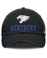 Nike Men's Black Kentucky Wildcats 2025 Sideline Club Adjustable Hat