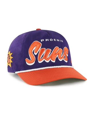 '47 Men's Purple/Orange Phoenix Suns Drop Shadow Rope Hitch Adjustable Hat