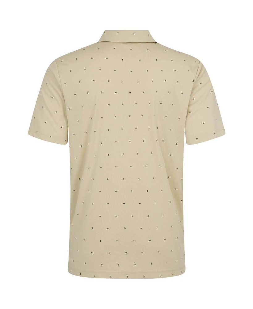 LevelWear Men's Cream Kansas City Royals Vision Polo Shirt