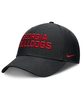 Nike Men's Georgia Bulldogs Rise Practice Adjustable Hat
