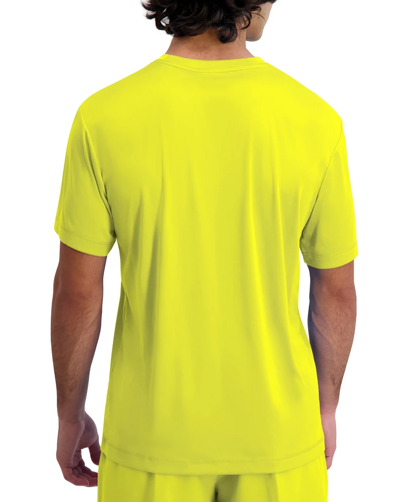 Reebok Men's Tech Regular-Fit Logo T-Shirt