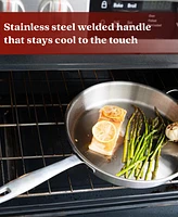 Alva Maestro 9.5" 5-Ply Stainless Steel Frying Pan