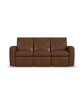 Flexsteel Aria 85" Sedona Leather Power Reclining Sofa
