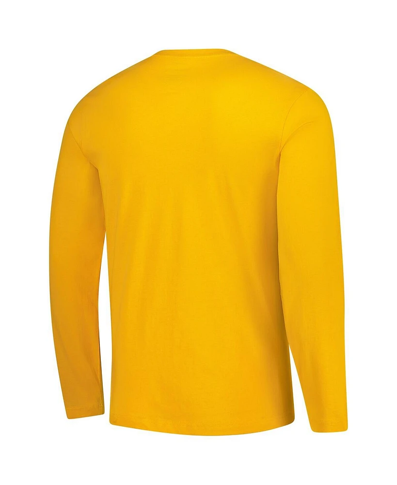 Fanatics Men's Gold Green Bay Packers Long Sleeve T-Shirt