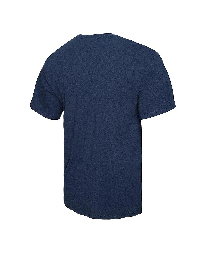 Mitchell & Ness Men's Navy New York Yankees Arched Logo Slub T-Shirt