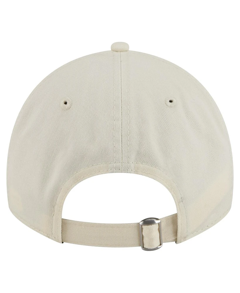 New Era Women's Cream Texas Rangers Floral 9TWENTY Adjustable Hat