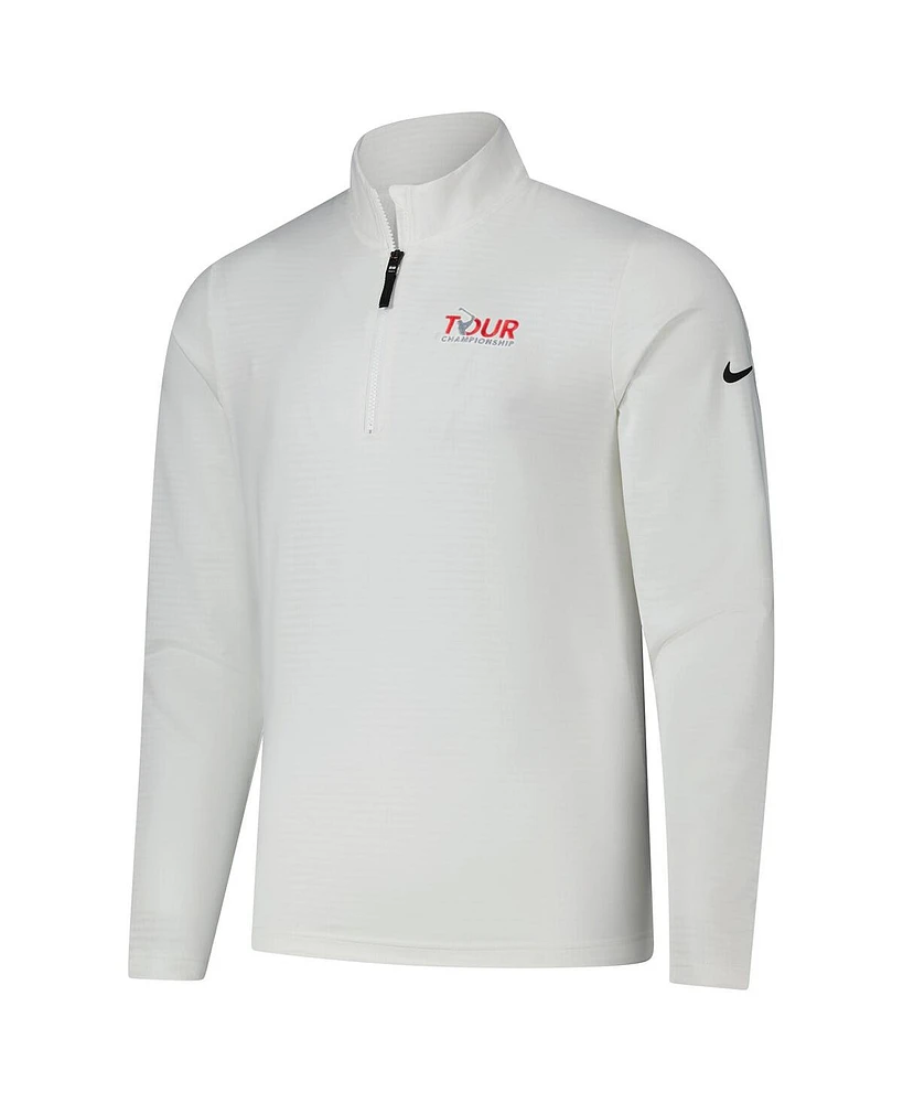 Nike Men's White Tour Championship Victory Performance Half-Zip Pullover Sweatshirt