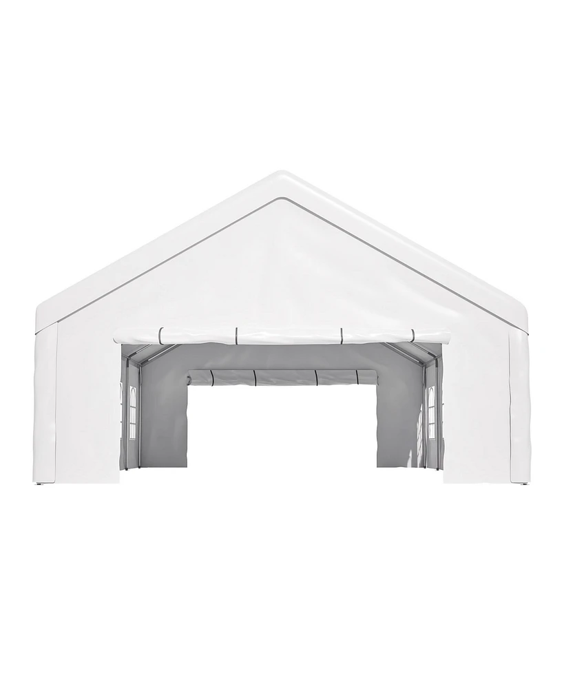Mondawe 20x32ft Party Tent with Removable Walls - Waterproof Outdoor Canopy for Weddings & Events