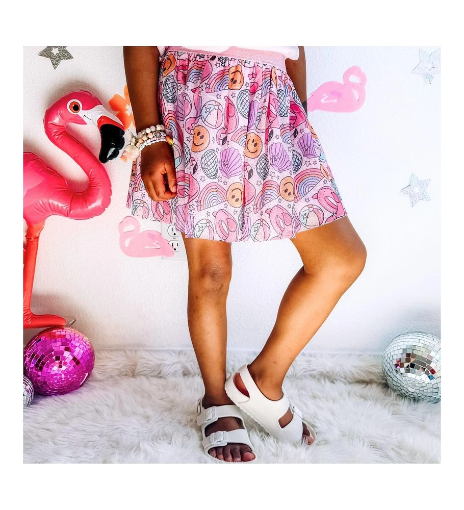 Sweet Wink Little and Big Summer Fun Tutu Skirt