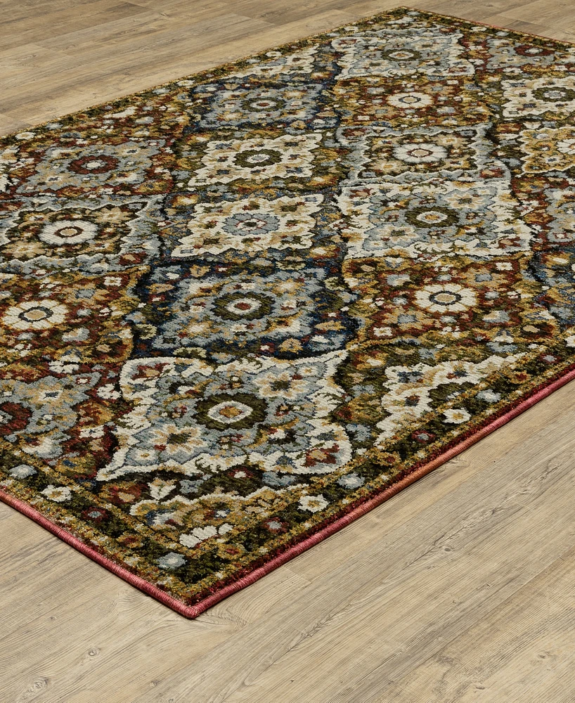 Oriental Weavers Andorra 2408A 3'3"x5'2" Area Rug