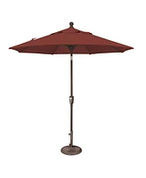 Mondawe 7.5FT Octagon Patio Umbrella with Push-Button Tilt