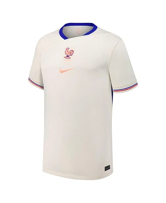 Nike Big Boys and Girls Cream France Women's National Team 2025/26 Away Replica Jersey