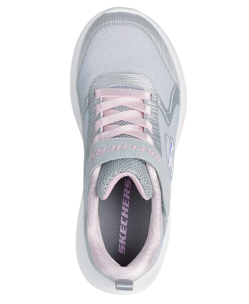 Skechers Little Girls Wave 92 Fastening Strap Casual Sneakers from Finish Line