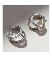 Ana Luisa - Double Hoop Earrings - Toda Silver