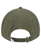 New Era Big Boys and Girls Olive Miami Dolphins Main 9TWENTY Adjustable Hat