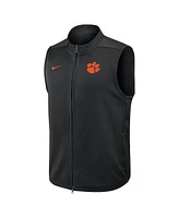 Nike Men's Black Clemson Tigers Primetime Victory Performance Full-Zip Vest