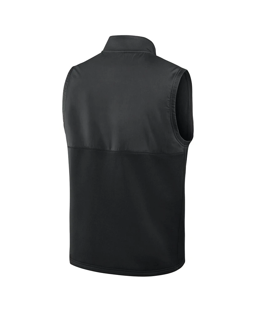 Nike Men's Black Tennessee Volunteers Primetime Victory Performance Full-Zip Vest