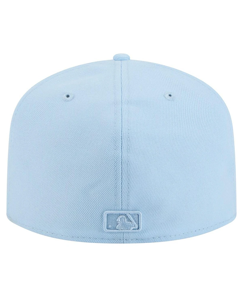 New Era Men's Light Blue Chicago White Sox Color Pack A-Frame 59FIFTY Fitted Hat