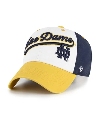 '47 Brand Big Boys and Girls White Notre Dame Fighting Irish Scooter Clean Up Adjustable Hat