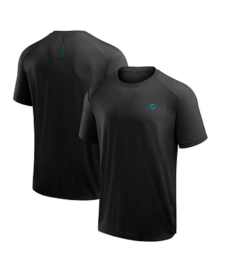 Fanatics Men's Black Miami Dolphins Front Office Move Mono T-Shirt