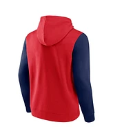 Logo Athletic Men's Red Florida Panthers Deliver Fleece Pullover Hoodie