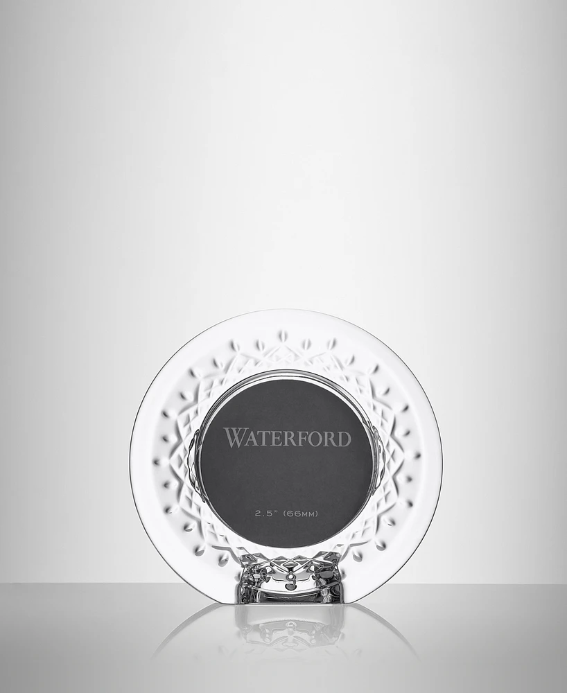 Waterford Giftology Lismore Round Mini Frame