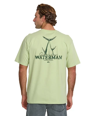 Quiksilver Waterman Men's Core Fisherman Screen T-Shirt