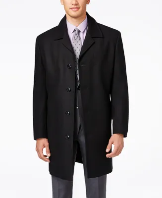 London Fog Coventry Wool-Blend Overcoat