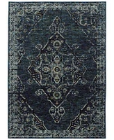 Oriental Weavers Andorra Charlemagne Blue Area Rugs