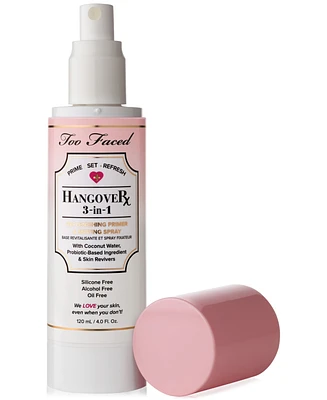Too Faced Hangover 3-In-1 Replenishing Primer & Setting Spray, 120 ml