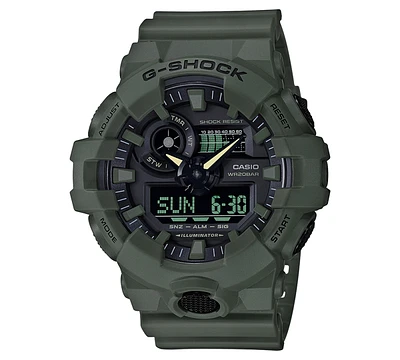 G-Shock Men's Analog-Digital Green Resin Strap Watch 53mm