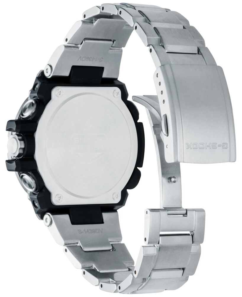G-Shock Men's Stainless Steel Bracelet Watch 53.8mm