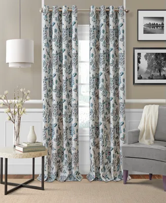 Elrene Sorrento Blackout Linen 52" x 95" Window Panel