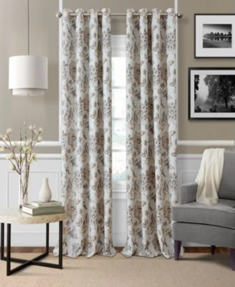 Elrene Sorrento Blackout Linen Window Panel Collection