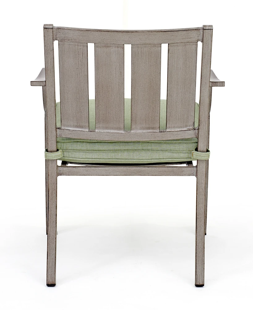 Wayland Outdoor Dining Chair with Sunbrella Cushions, Created for Macy's