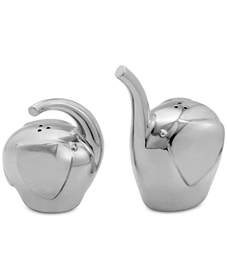 Nambe Savanna Elephant 2-Pc. Salt & Pepper Shaker Set