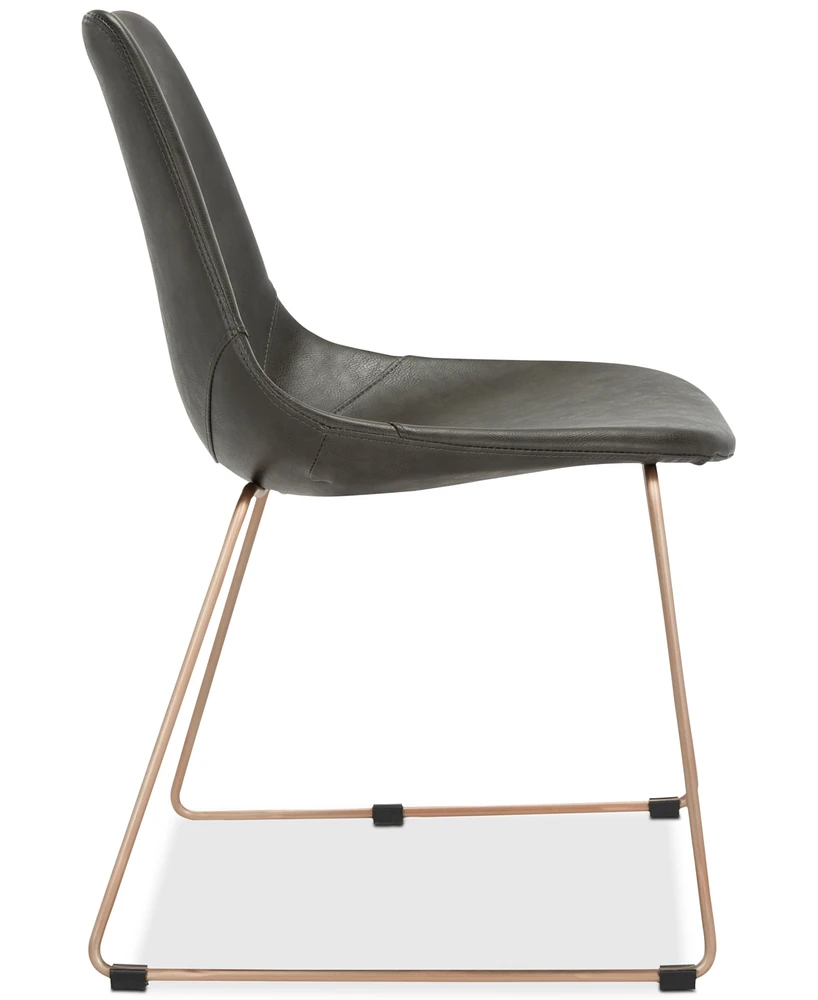 Kato Faux Leather Dining Chair (Set Of 2)