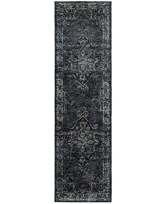 Oriental Weavers Andorra Charlemagne 2'3" x 8' Runner Rug