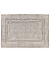 Jean Pierre Racetrack Stonewash Cotton Bath Rugs