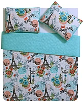 Vcny Home Eiffel Reversible 3-Pc. Quilt Set, King
