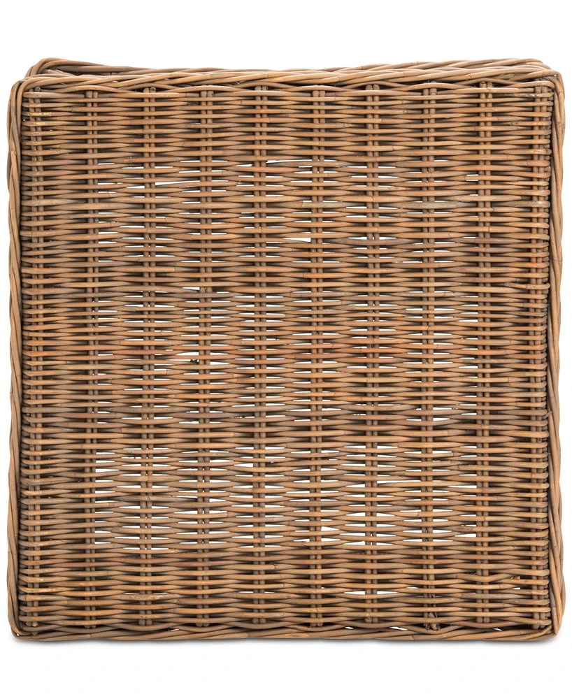 Sora Wicker Accent Table