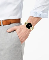 Movado Men's Swiss Museum Classic Gold-Tone Pvd Stainless Steel Bracelet Watch 40mm