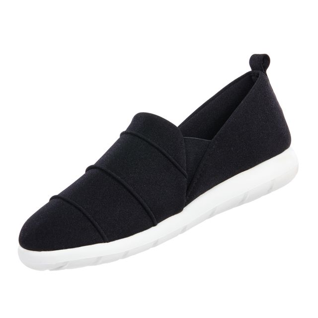 Zenz from Isotoner Women's Indoor/Outdoor Pintuck Lauren Slip-Ons