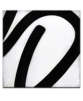 Ready2HangArt, 'Lines Ii' Shape Canvas Wall Art, 40x40"