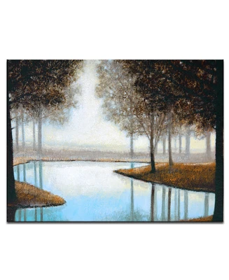 Ready2HangArt, 'Woodland River' Canvas Wall Art, 30x40"