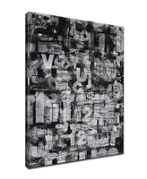 Ready2HangArt, 'Street Smart I' Abstract Canvas Wall Art, 40x30"