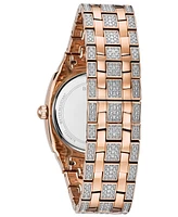 Bulova Men's Two-Tone Stainless Steel Bracelet Watch 40mm