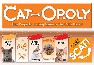 Late for the Sky Cat-Opoly Game