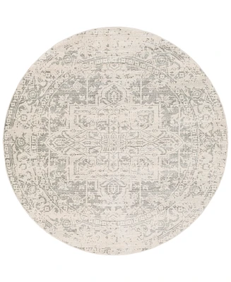 Livabliss Harput Hap-1024 Gray 5'3" Round Area Rug