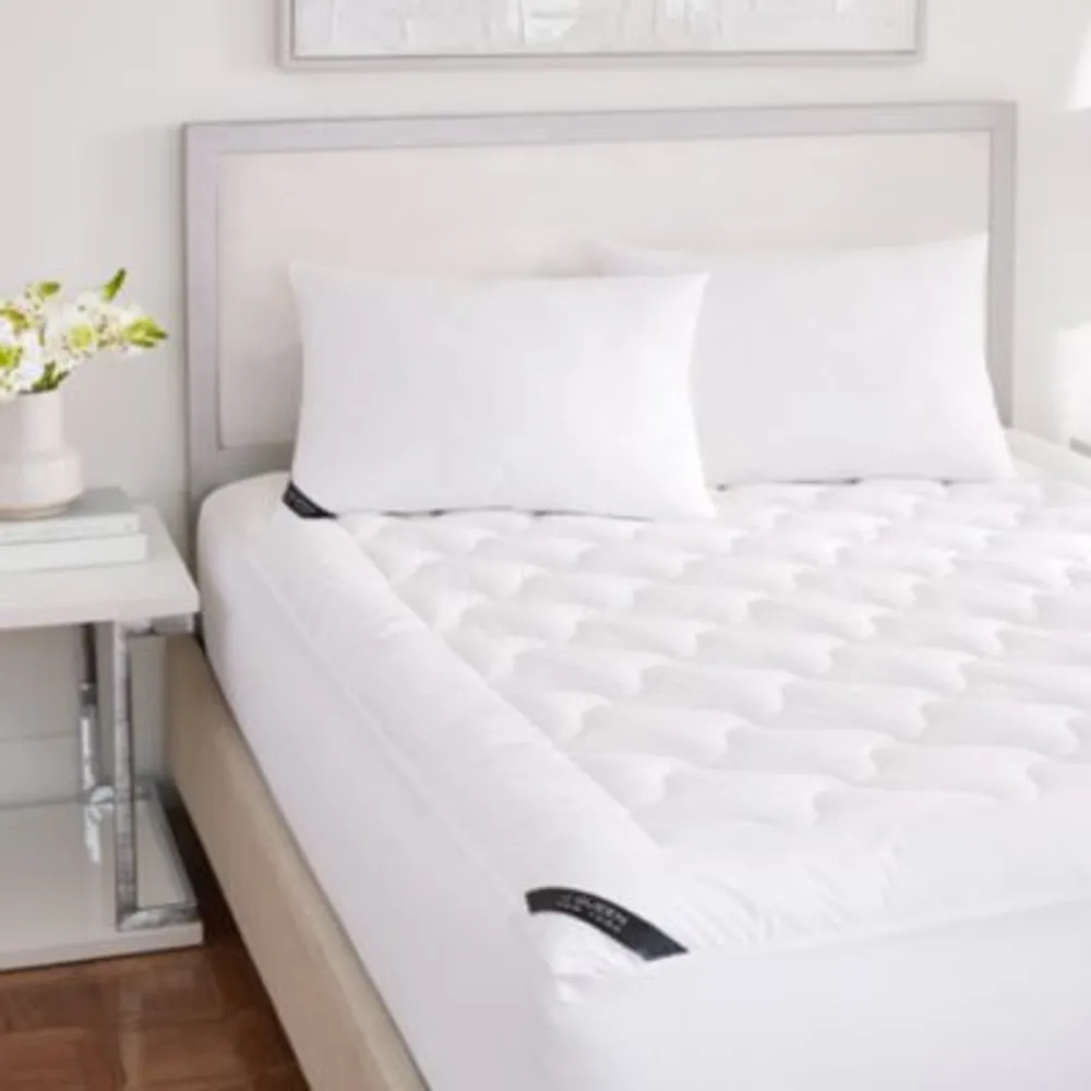 J Queen New York Royalty Allergen Barrier 233 Thread Count Cotton Top Mattress Pads